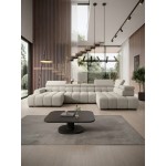 Γωνιακός Καναπές Bason XL-Δεξιά 393x168x77