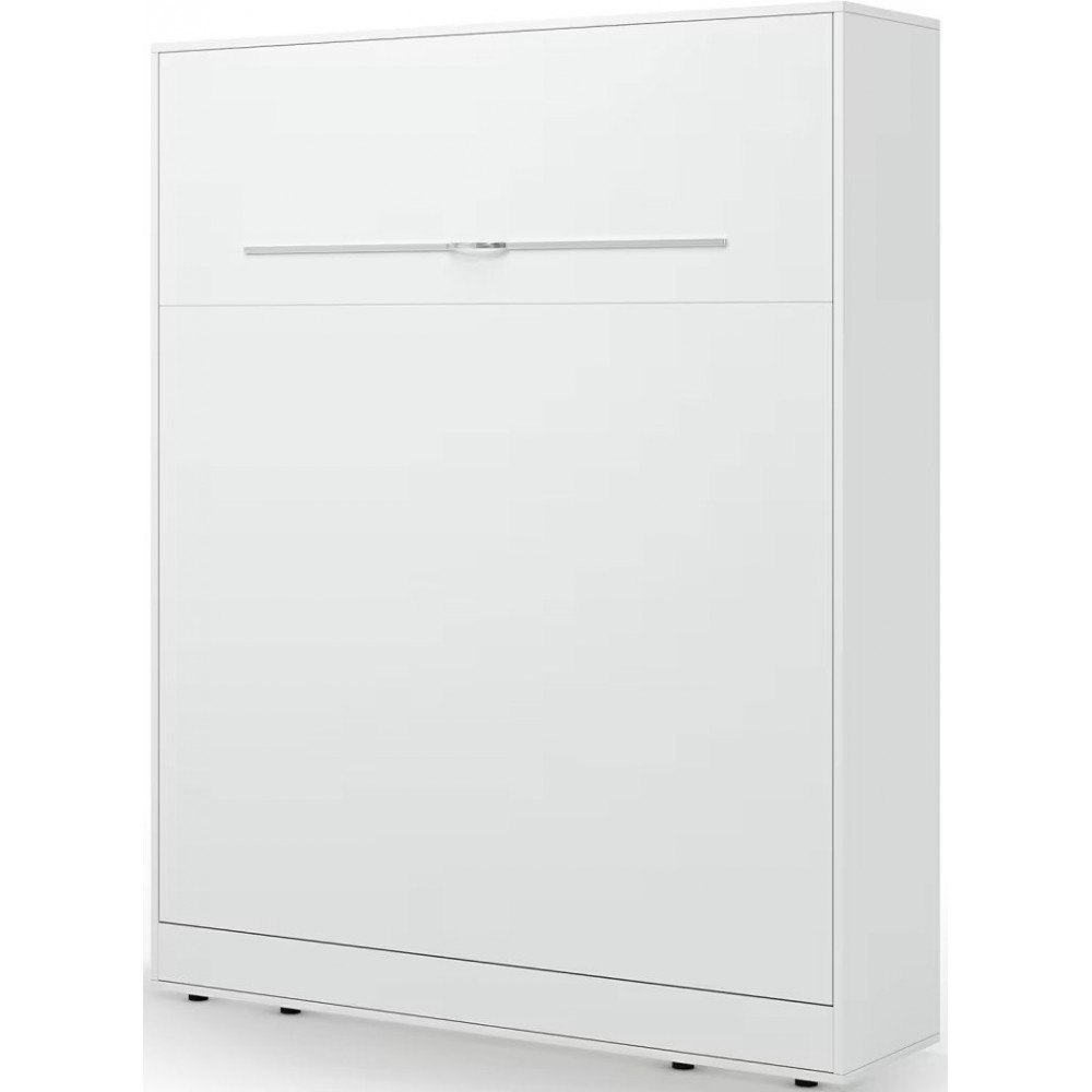 Κρεβάτι Τοίχου Zylo II LED-Λευκό-160 x 200 50x225