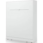 Κρεβάτι Τοίχου Zylo II LED-Λευκό-160 x 200 50x225