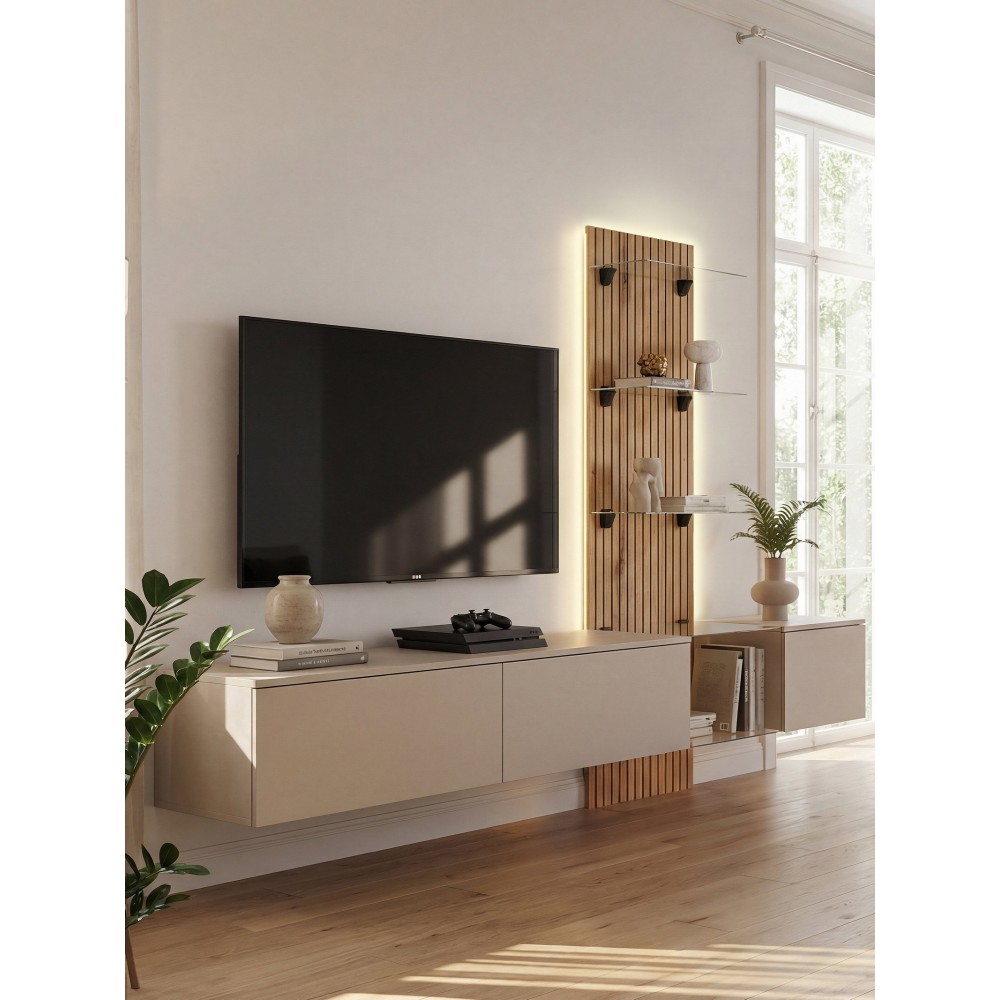 Σύνθετο Σαλονιού Luxera 220x40x160