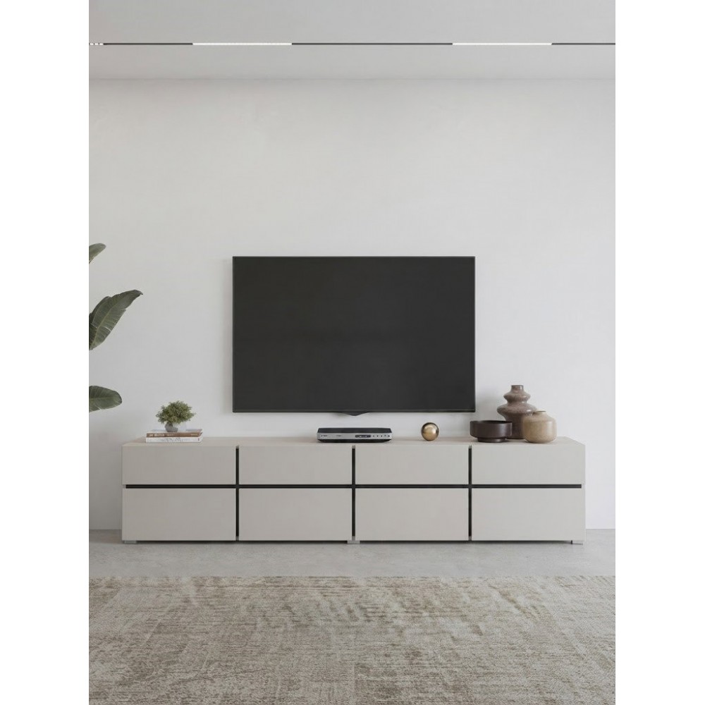 Έπιπλο τηλεόρασης Orwell I-Γκρεζ 225x40x48