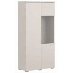 Βιτρίνα Domus-Γκρεζ 80x35x140