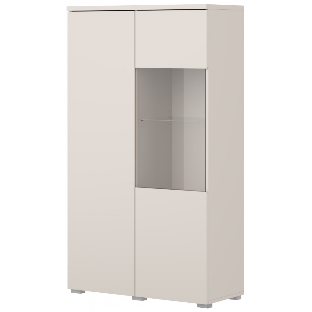 Βιτρίνα Domus-Γκρεζ 80x35x140