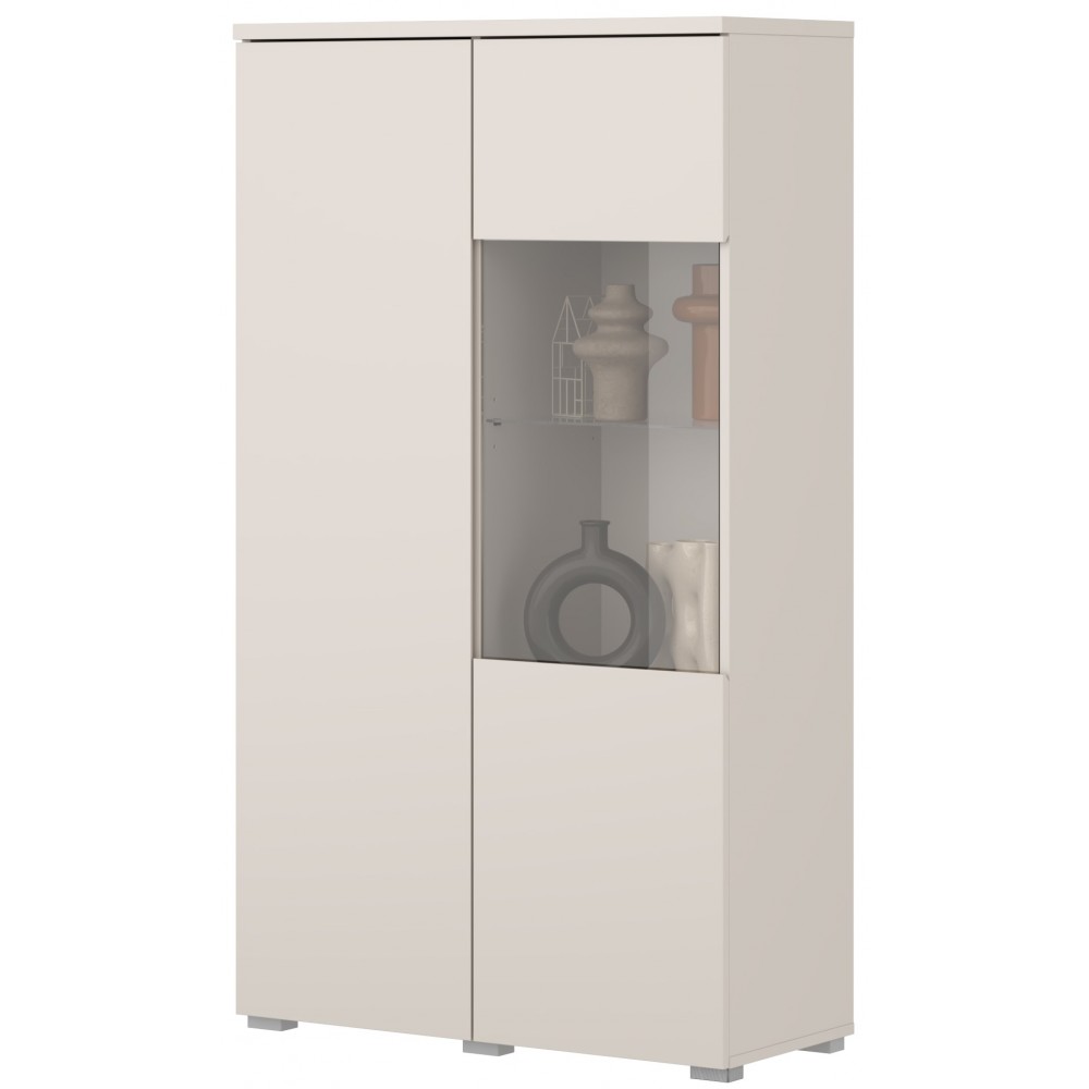 Βιτρίνα Domus-Γκρεζ 80x35x140