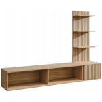 Σύνθετο Σαλονιού Norvex-Φυσικό 180.2x40x130