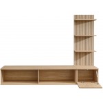Σύνθετο Σαλονιού Norvex-Φυσικό 180.2x40x130