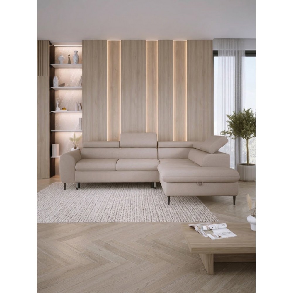 Γωνιακός Καναπές Ravona L-Δεξιά 251x95x75