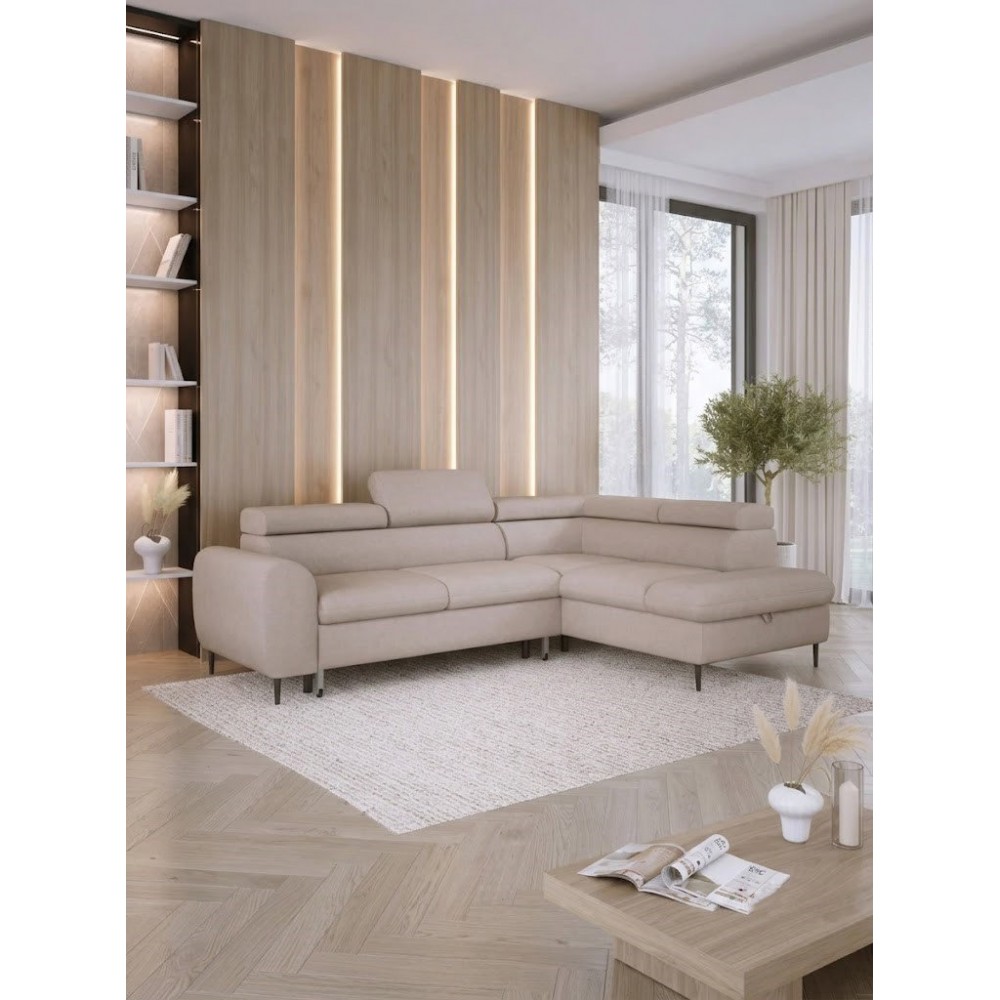 Γωνιακός Καναπές Ravona L-Δεξιά 251x95x75