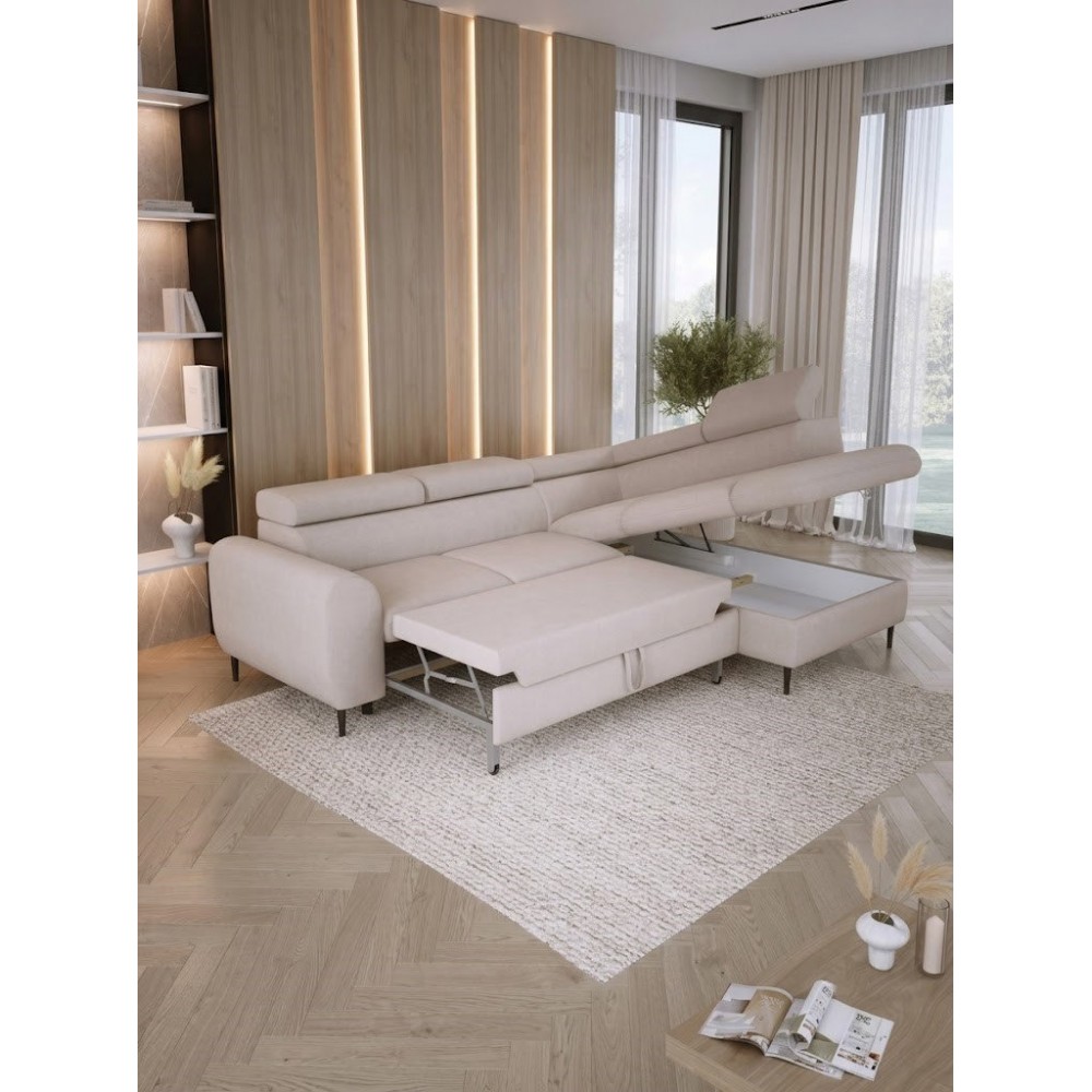 Γωνιακός Καναπές Ravona L-Δεξιά 251x95x75