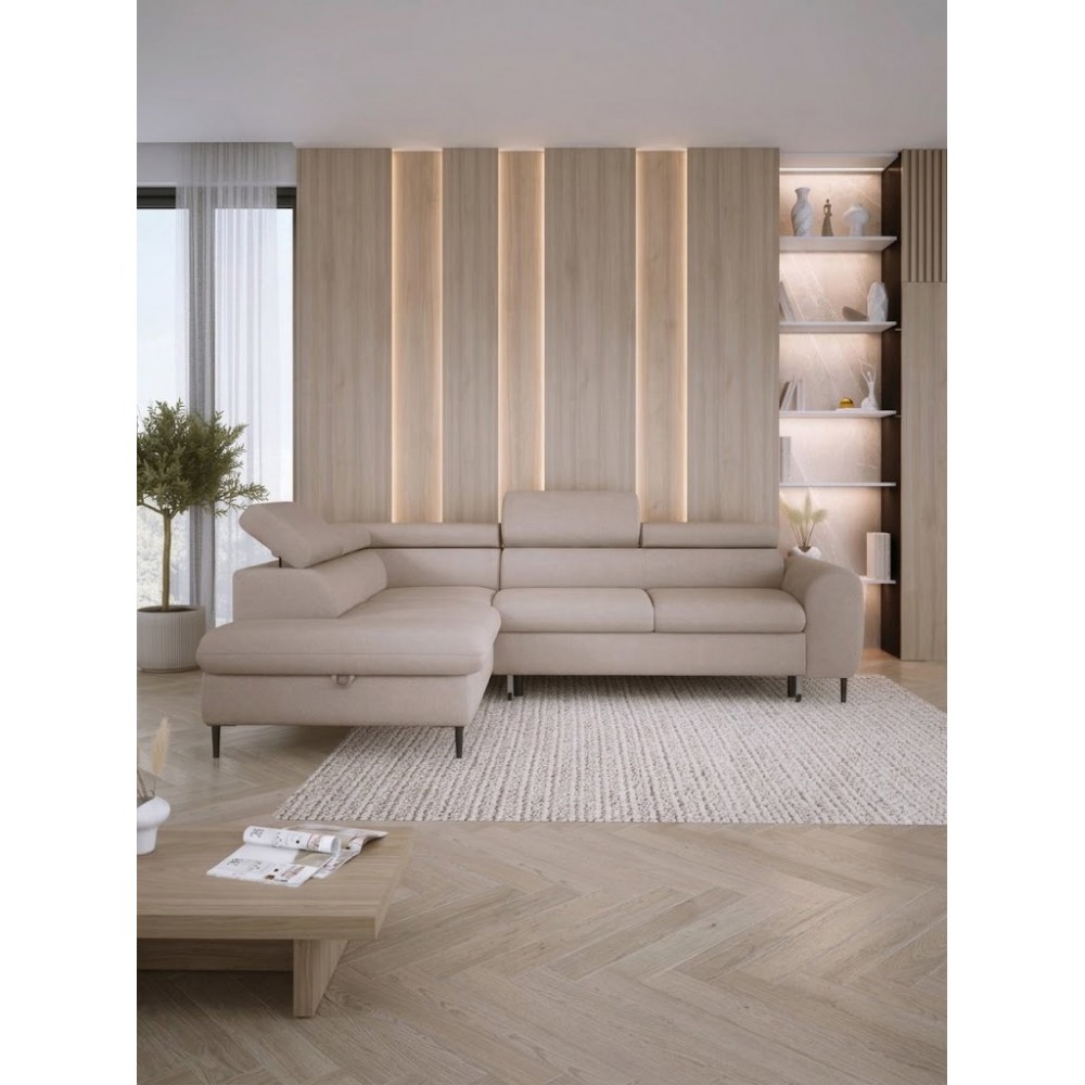 Γωνιακός Καναπές Ravona L-Αριστερή 251x95x75