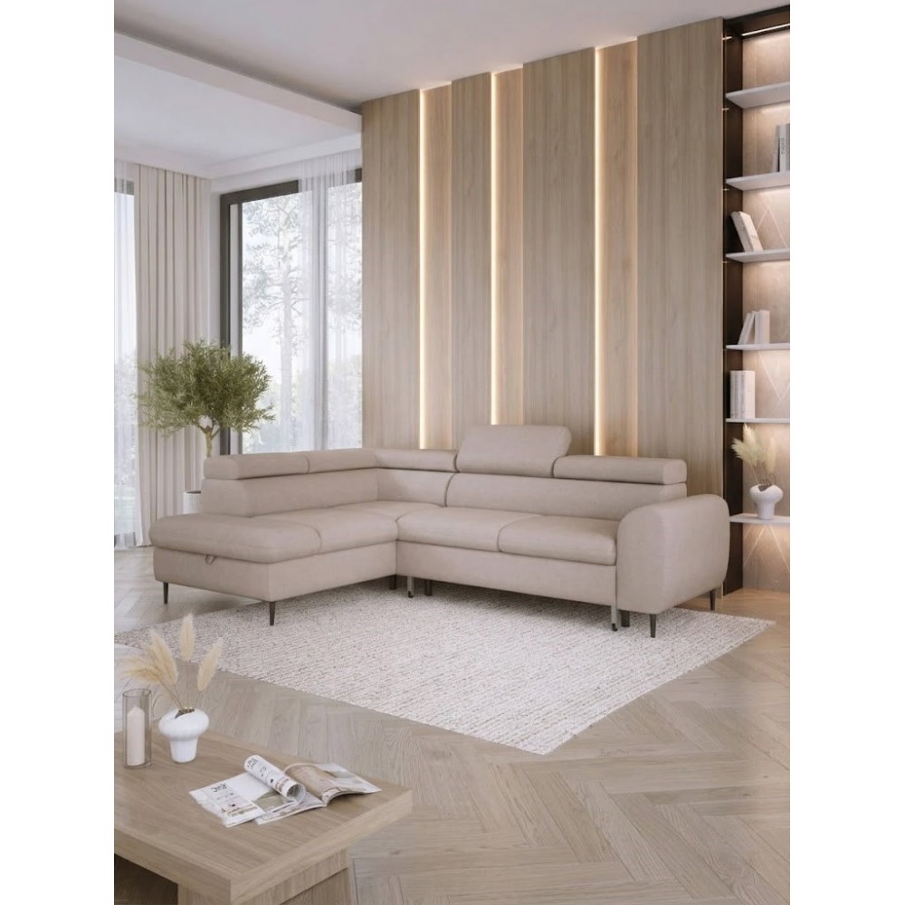 Γωνιακός Καναπές Ravona L-Αριστερή 251x95x75