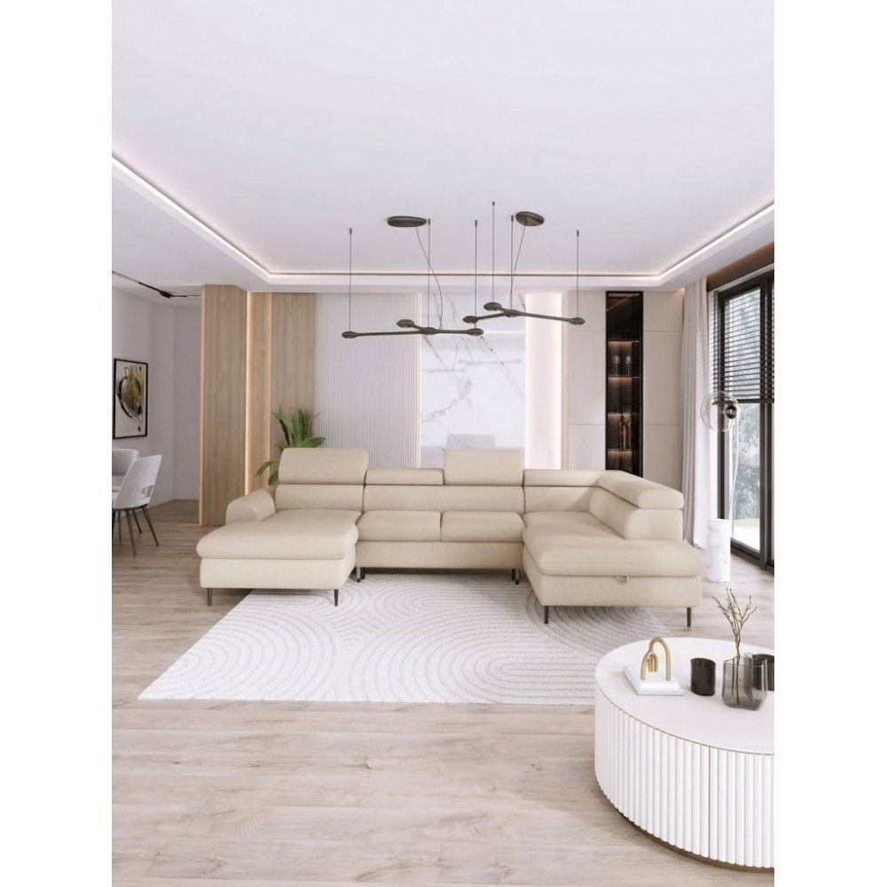 Γωνιακός Καναπές Ravona XL-Δεξιά 326x163x75