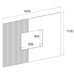Πάνελ Τοίχου Rovexa 160x1.6x120