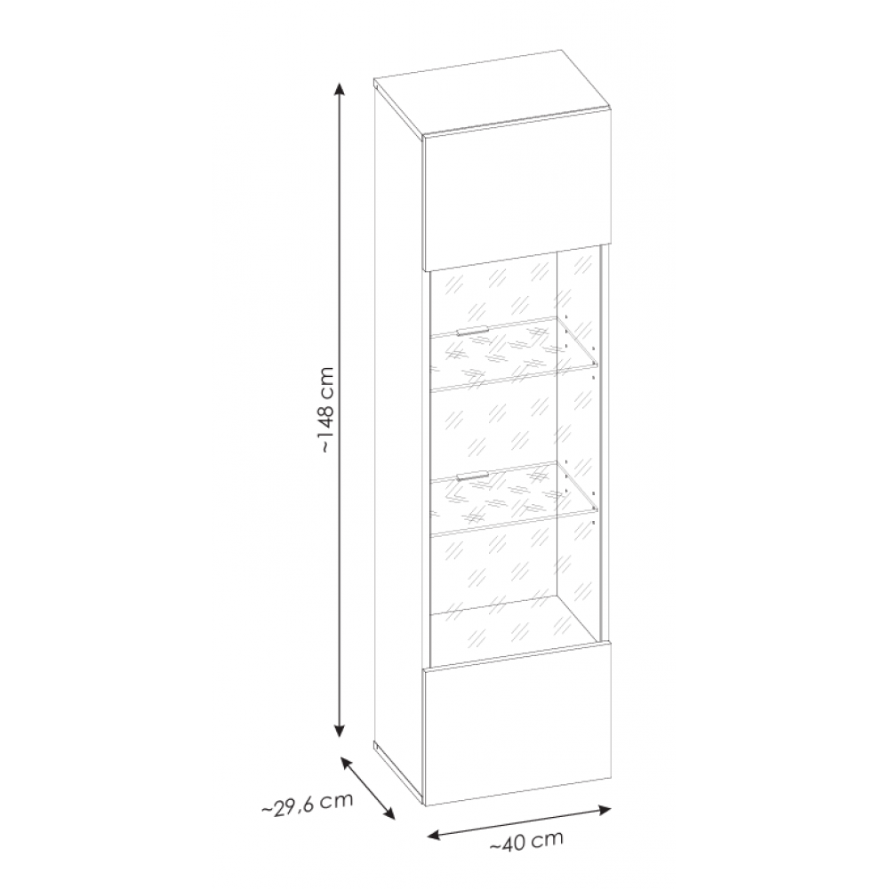 Σύνθετο Σαλονιού Zentro III 200x40x158