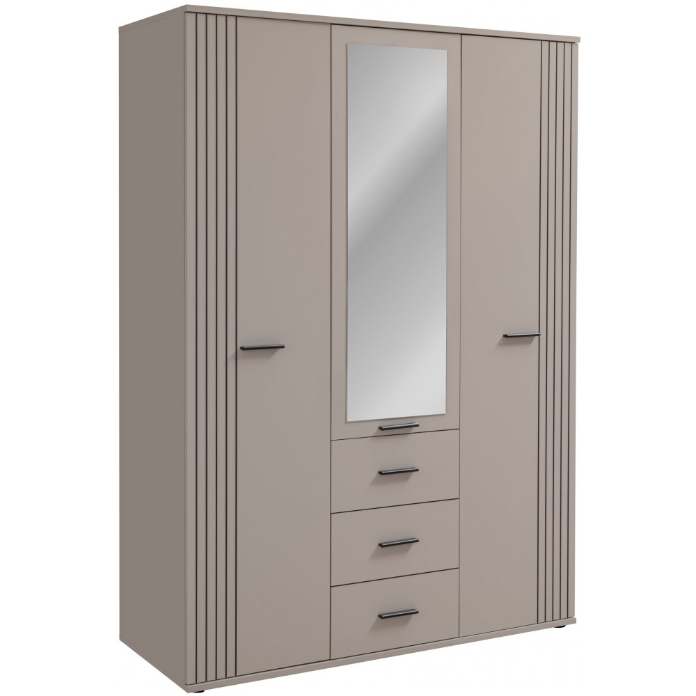 Ντουλάπα Xelvo Τρίφυλλη 135x55x190