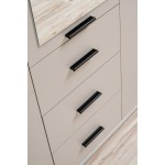 Ντουλάπα Xelvo Τρίφυλλη 135x55x190
