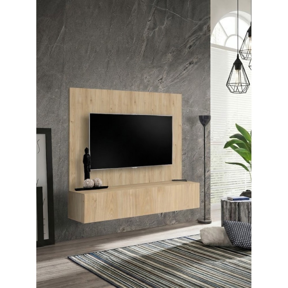 Σύνθετο Σαλονιού Virexa I-Φυσικό 160x40x148