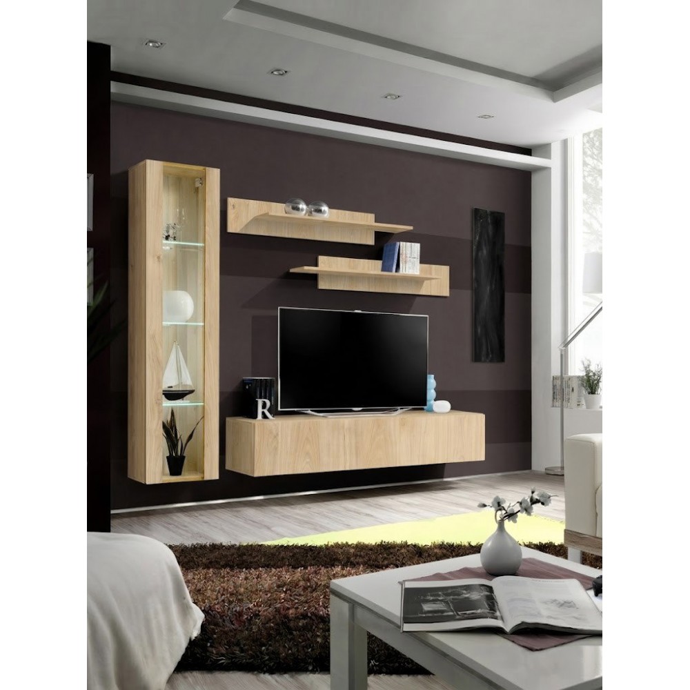 Σύνθεση Σαλονιού Zenvix II-Φυσικό 200x40x170