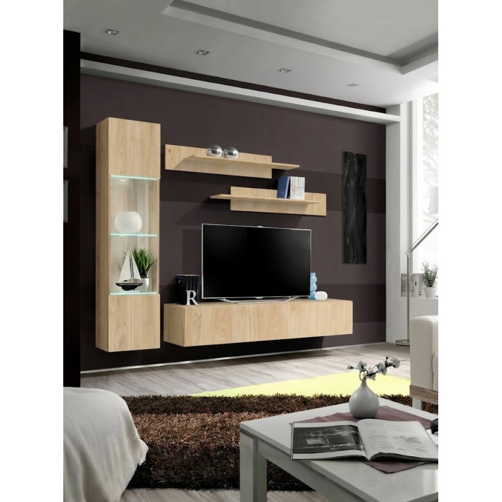 Σύνθεση Σαλονιού Zenvix III-Φυσικό 200x40x170