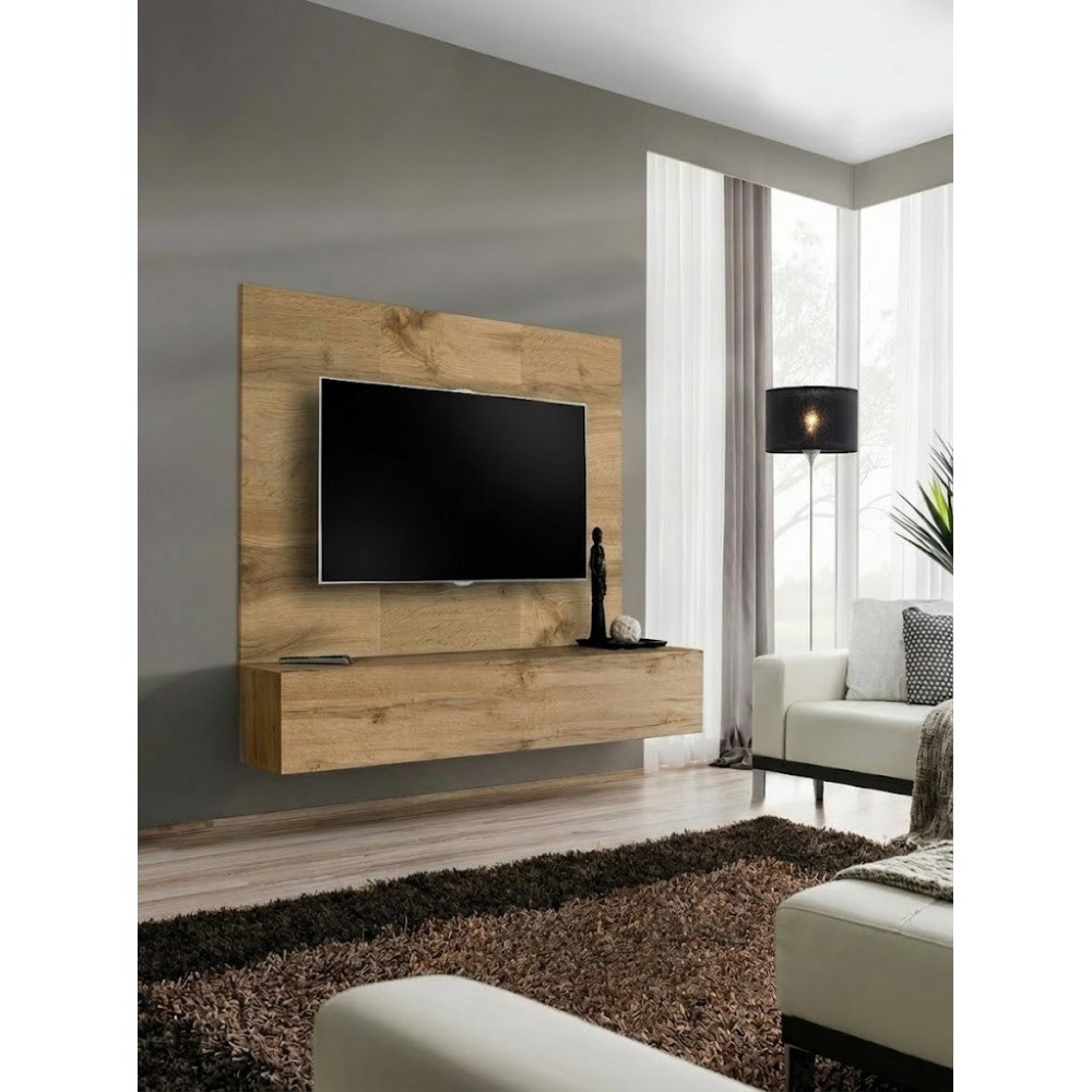 Σύνθετο Σαλονιού Movexa II-Φυσικό 180x40x148