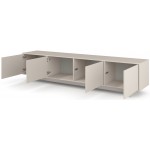 Έπιπλο Τηλεόρασης Halden-Μπεζ 220.5x41.5x50.5