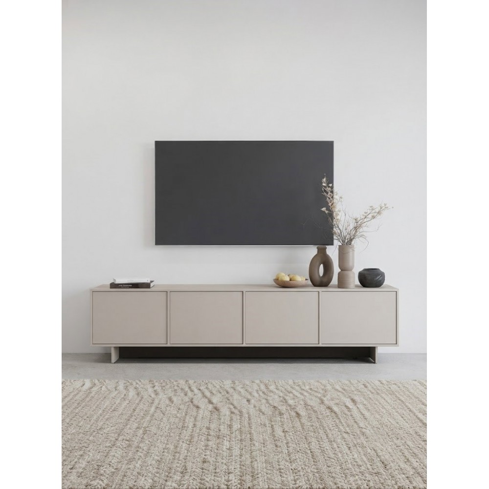 Έπιπλο Τηλεόρασης Halden-Μπεζ 220.5x41.5x50.5