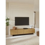 Έπιπλο Τηλεόρασης Halden-Φυσικό 220.5x41.5x50.5