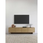 Έπιπλο Τηλεόρασης Halden-Φυσικό 220.5x41.5x50.5