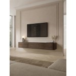Έπιπλο Τηλεόρασης Hange-Καφέ 200x34x29