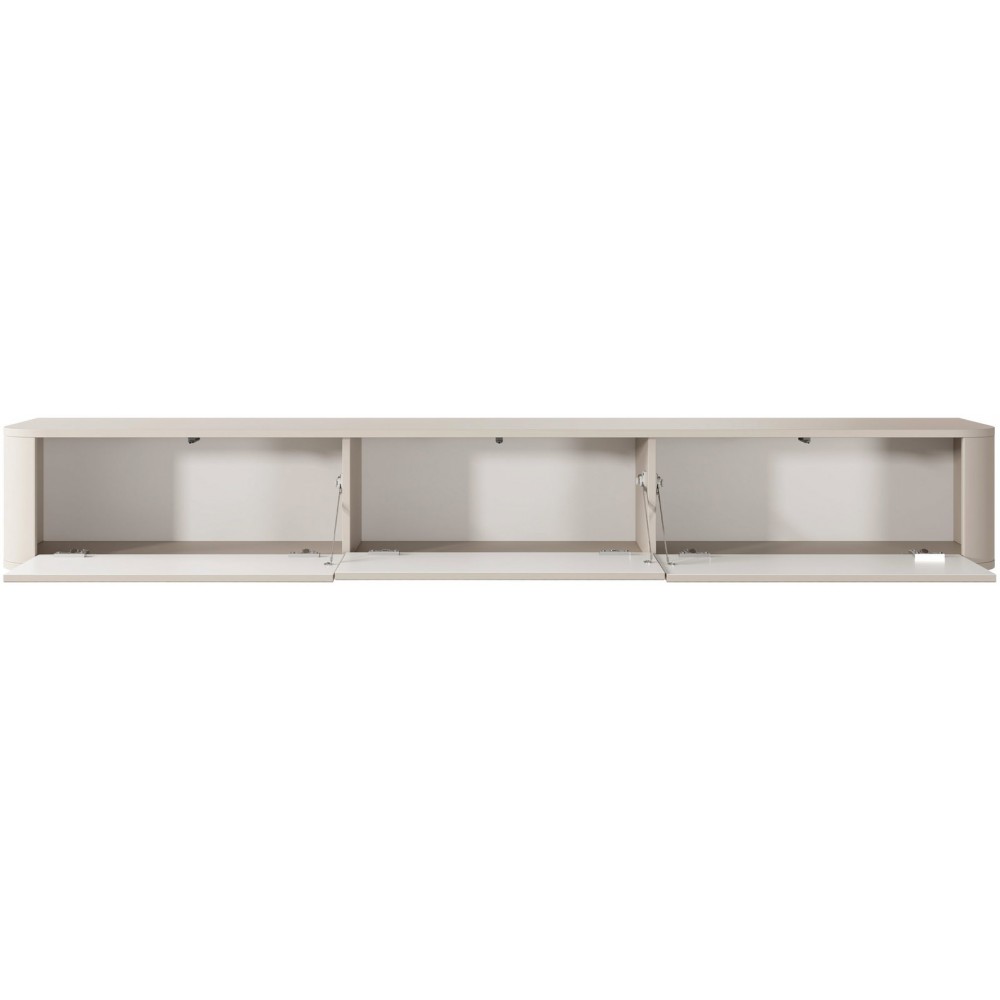 Έπιπλο Τηλεόρασης Hange-Καφέ 200x34x29