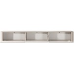 Έπιπλο Τηλεόρασης Hange-Καφέ 200x34x29
