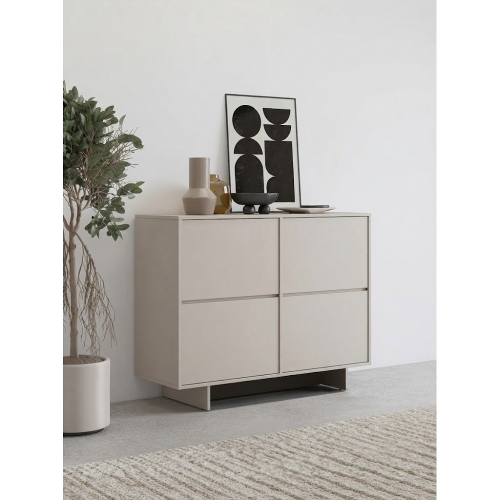 Μπουφές Halden Mini-Μπεζ 111.1x41.5x87.9