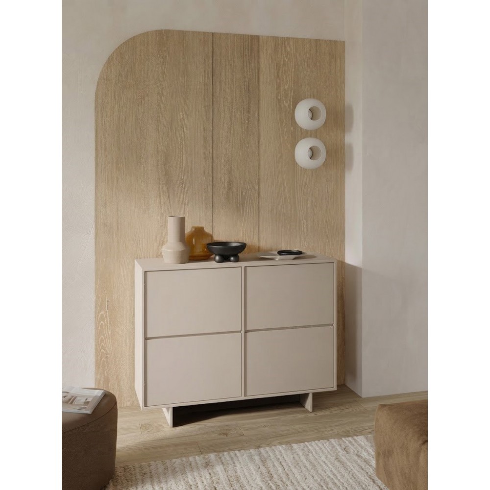 Μπουφές Halden Mini-Μπεζ 111.1x41.5x87.9
