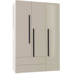 Ντουλάπα Lorin Τρίφυλλη-Χωρίς πατάρι 135x60x195