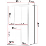 Ράφι Lorin 13-Μπλε 45x39x78