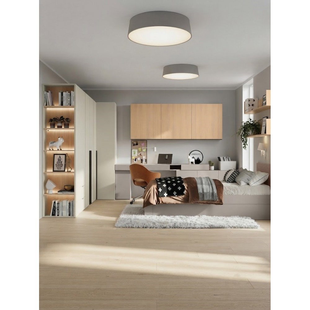 Γωνιακή Ντουλάπα Woow 100x100x216