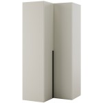 Γωνιακή Ντουλάπα Woow 100x100x216