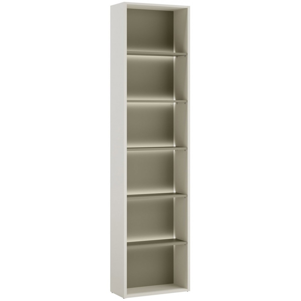 Βιβλιοθήκη Woow 05-Πράσινο – Μπεζ 55x25x216