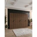 Ντουλάπα Andrew I 300 Εξάφυλλη-Βέγγε 300x52x202