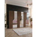 Ντουλάπα Andrew II 300 Εξάφυλλη-Βέγγε 300x52x202