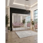 Ντουλάπα Andrew III 300 Εξύφυλλη-Κασμίρ 300x52x202