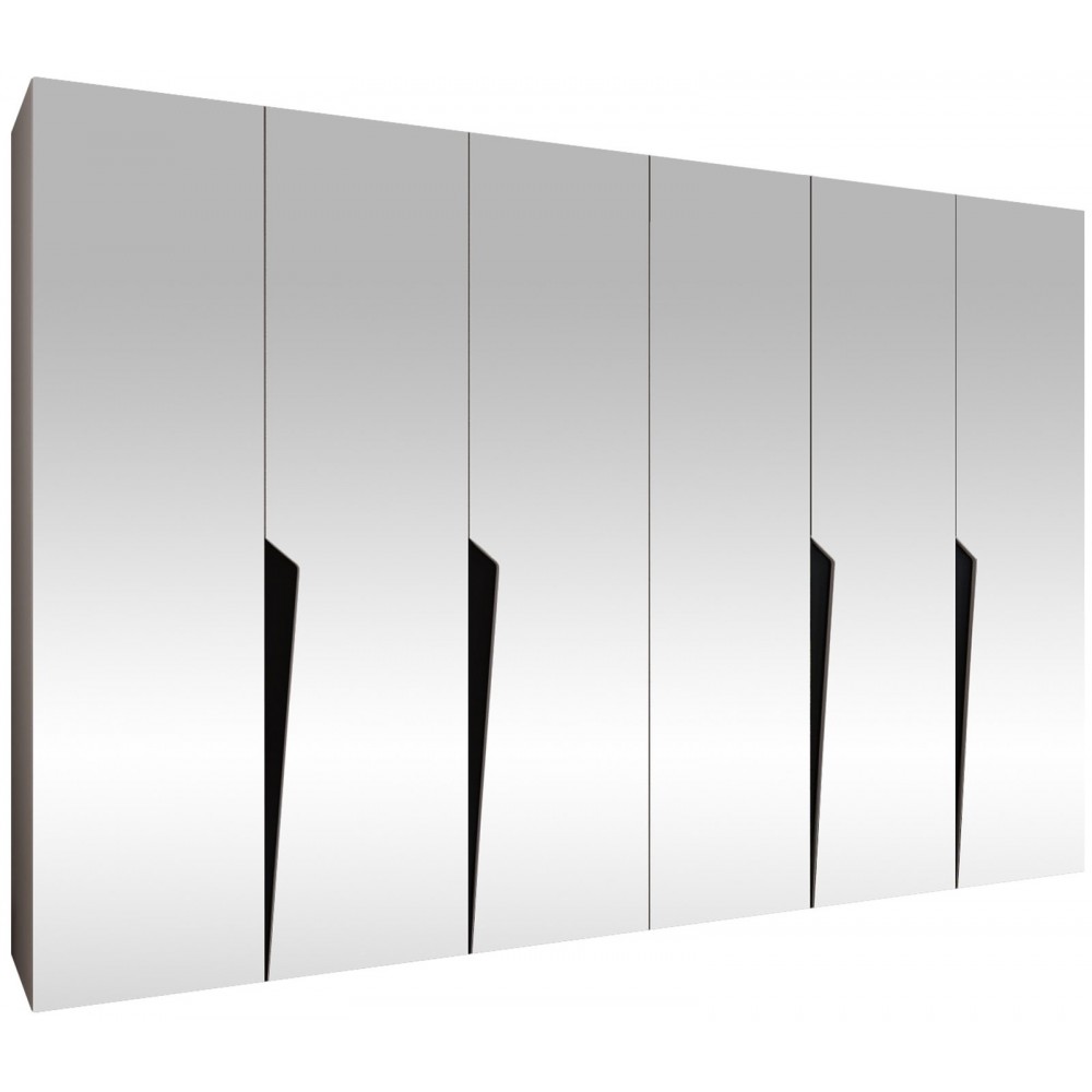 Ντουλάπα Piano III 300 Εξάφυλλη-Κασμίρ 300x52x202