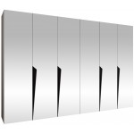 Ντουλάπα Piano III 300 Εξάφυλλη-Κασμίρ 300x52x202