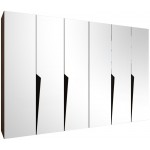 Ντουλάπα Piano III 300 Εξάφυλλη-Βέγγε 300x52x202