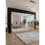 Ντουλάπα Sandi III 300 Εξάφυλλη-Βέγγε 300x52x202