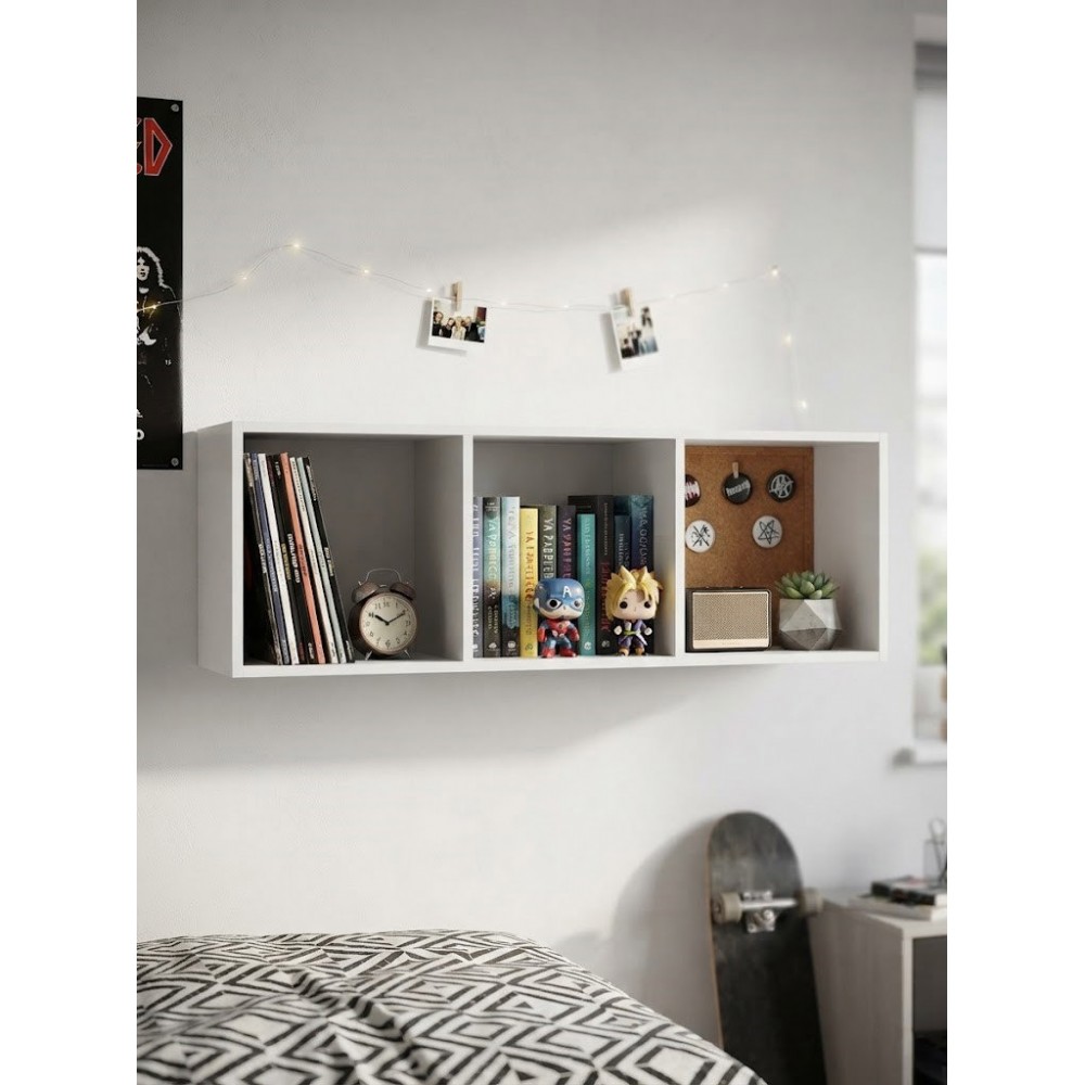 Ραφιέρα Young Users Next I-Λευκό 53x31x159