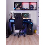 Ραφιέρα Young Users Next I-Μαύρο 53x31x159