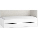 Κρεβάτι Young Users Next II-Λευκό-Δεξιά 207x98x95