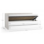 Κρεβάτι Young Users Next II-Μαύρο-Αριστερά 207x98x95