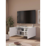 Έπιπλο Τηλεόρασης Ravion-Λευκό 100x40x41